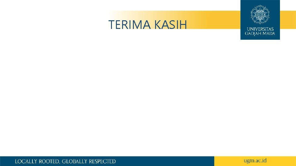 TERIMA KASIH TERIMA KASIH