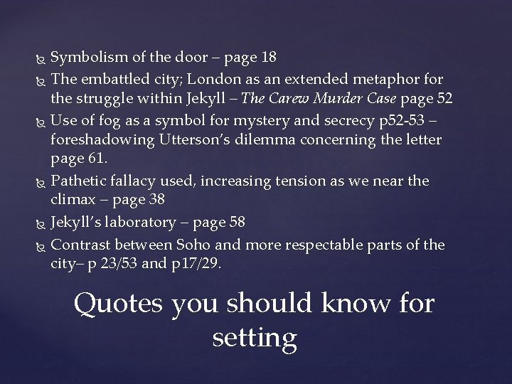 Symbolism of the door – page 18 The embattled city; London as an extended