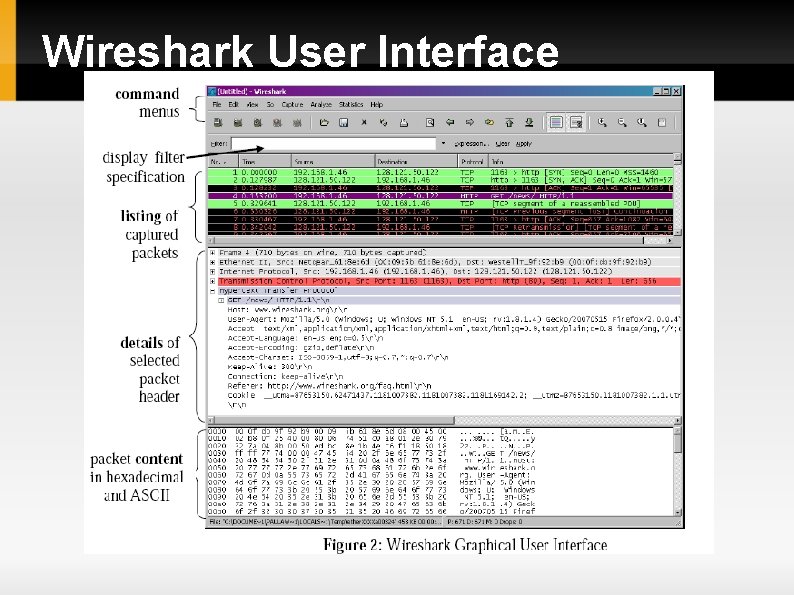 Wireshark User Interface 