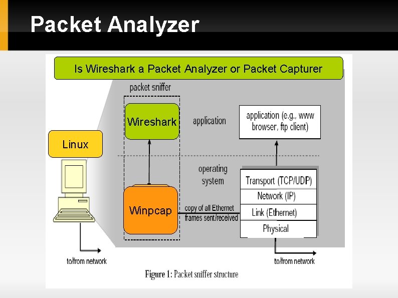 Packet Analyzer Is Wireshark a Packet Analyzer or Packet Capturer Wireshark Windows Linux libpcap