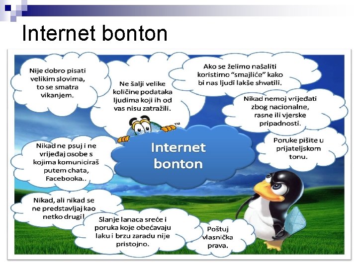 Internet bonton 