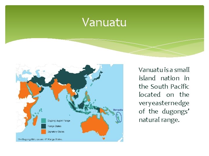 Vanuatu is a small island nation in the South Pacific located on the very