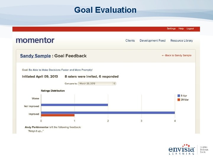 Goal Evaluation 