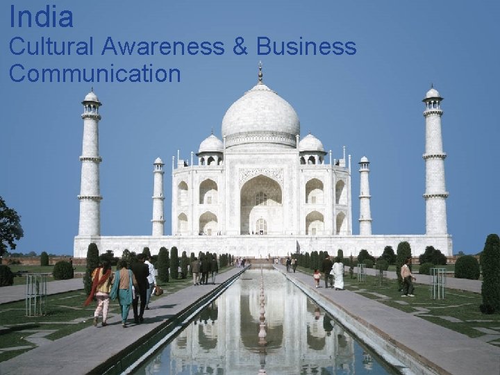 India Cultural Awareness & Business Communication 