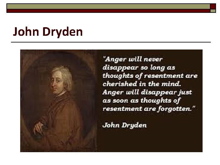 John Dryden 