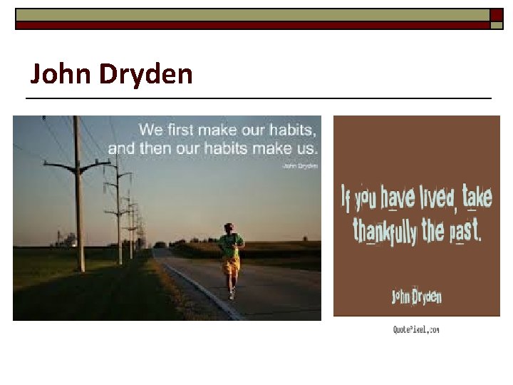 John Dryden 