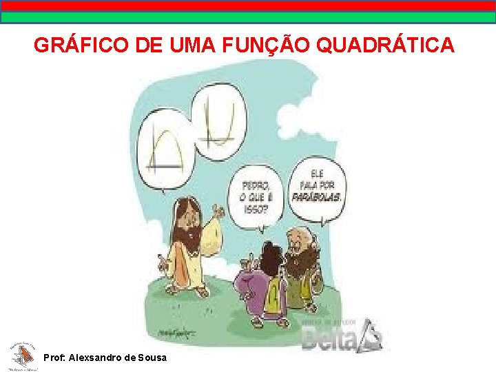 GRÁFICO DE UMA FUNÇÃO QUADRÁTICA Prof: Alexsandro de Sousa 