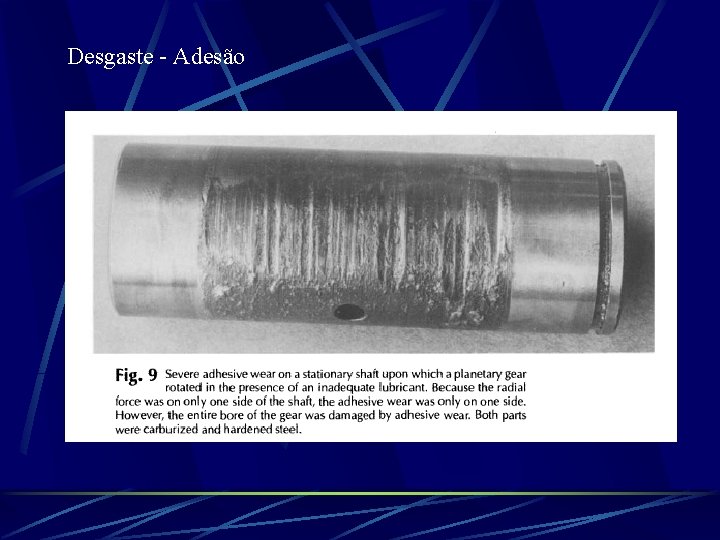 Desgaste - Adesão 