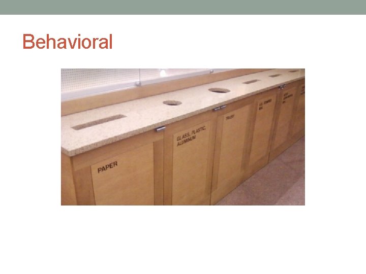 Behavioral 