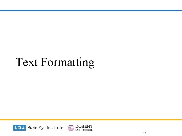 Text Formatting 14 