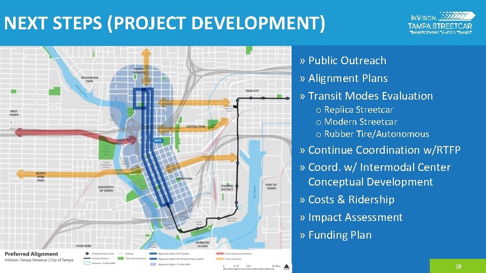 NEXT STEPS (PROJECT DEVELOPMENT) » Public Outreach » Alignment Plans » Transit Modes Evaluation