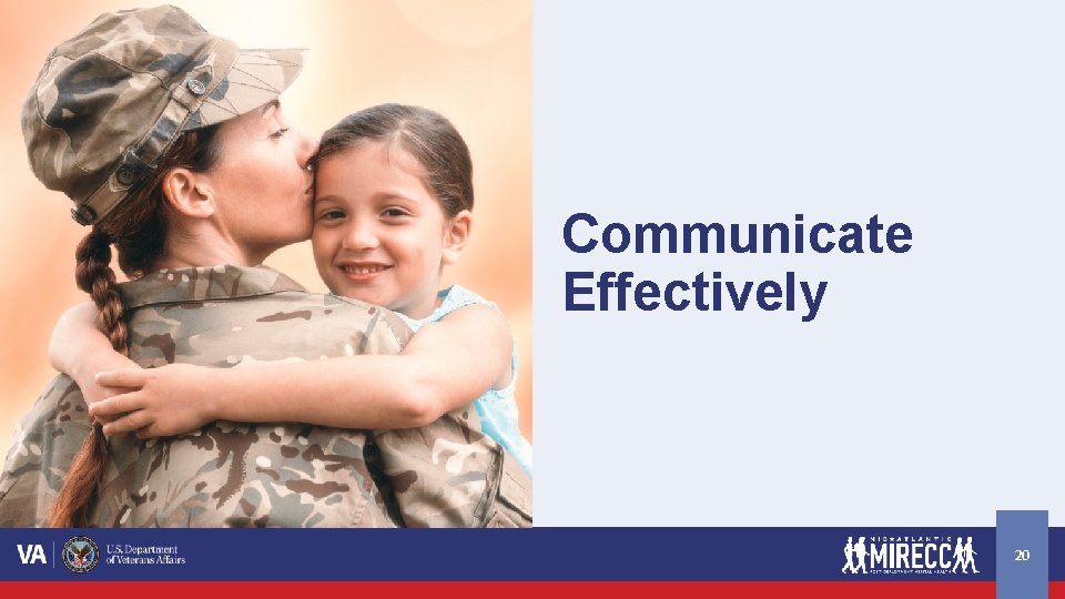 Communicate Effectively 20 Communicate Effectively 20