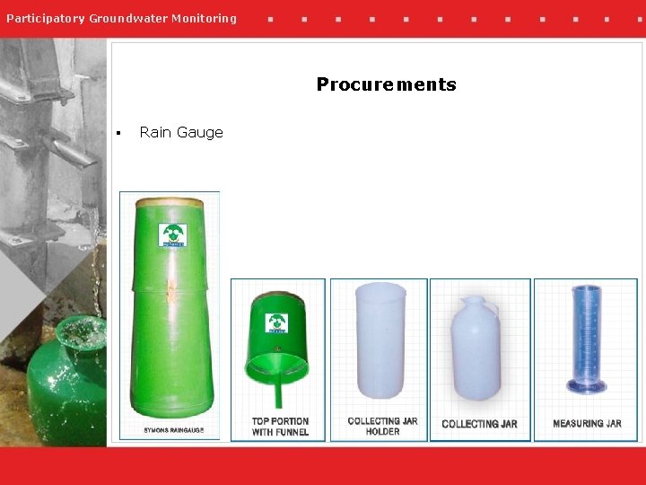 Participatory Groundwater Monitoring Procurements § Rain Gauge 