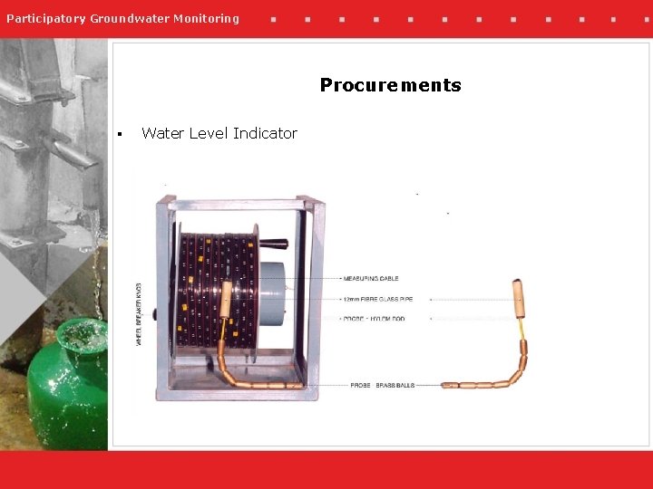 Participatory Groundwater Monitoring Procurements § Water Level Indicator 