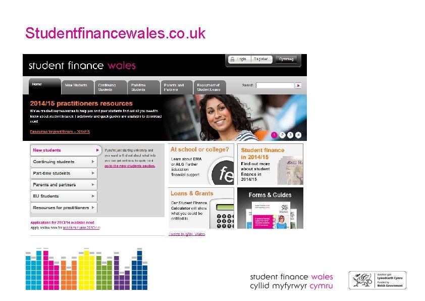 Studentfinancewales. co. uk 