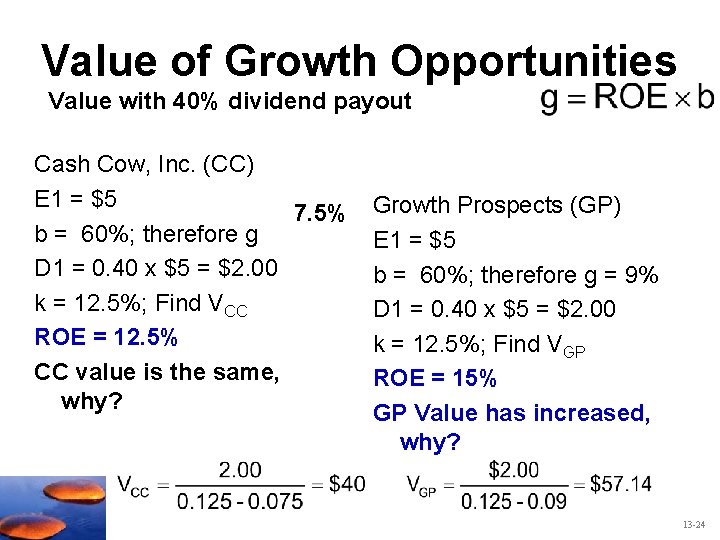 Chapter 13 Equity Valuation Mc Grawhillirwin Copyright 10