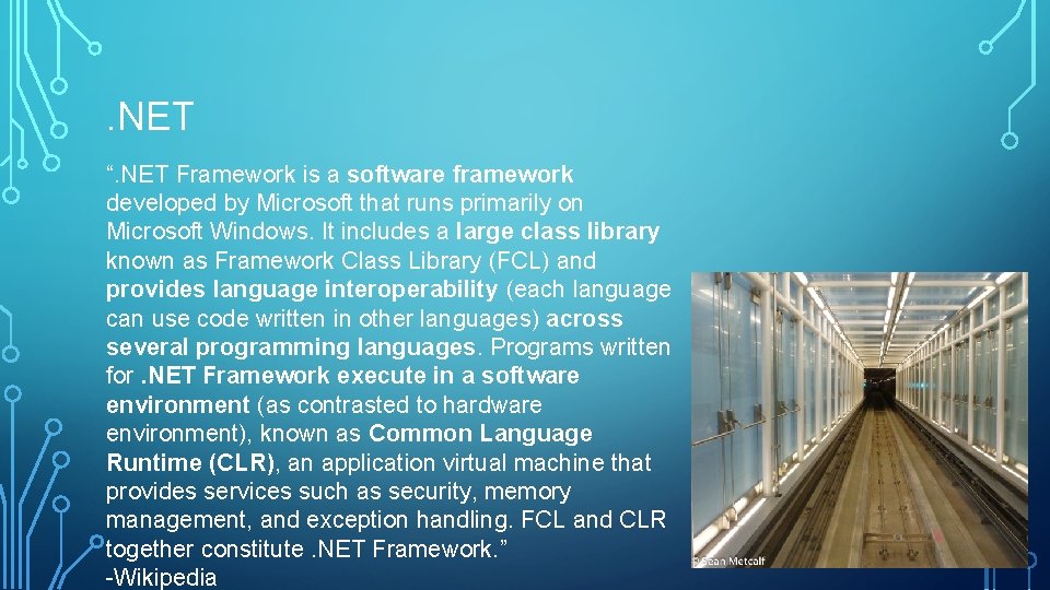 . NET “. NET Framework is a software framework developed by Microsoft that runs . NET “. NET Framework is a software framework developed by Microsoft that runs
