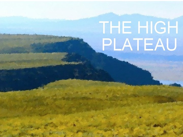 THE HIGH PLATEAU 