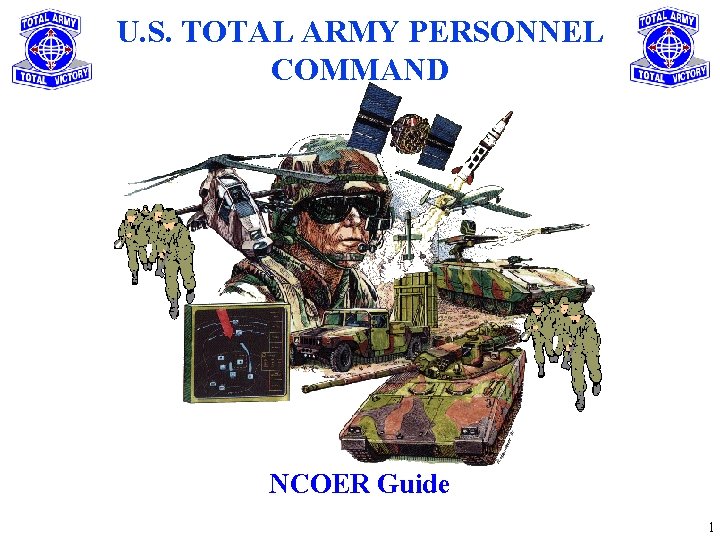 U. S. TOTAL ARMY PERSONNEL COMMAND NCOER Guide 1 