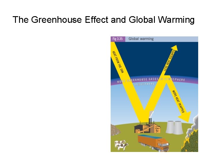 The Greenhouse Effect and Global Warming 