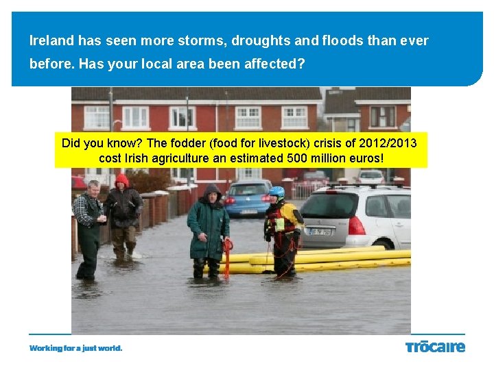 Ireland has seen more storms, droughts and floods than ever before. Has your local