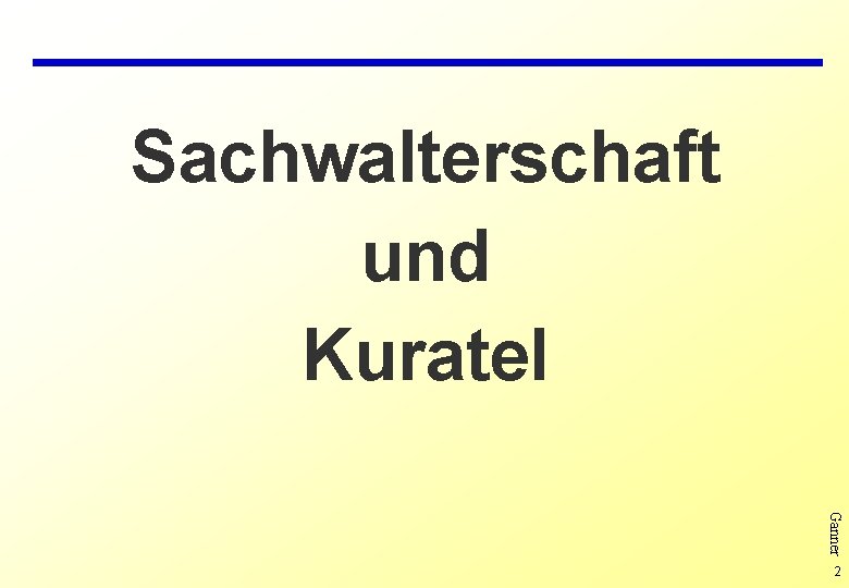 Sachwalterschaft und Kuratel Ganner 2 