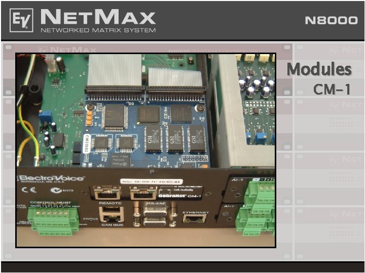 Modules CM-1 