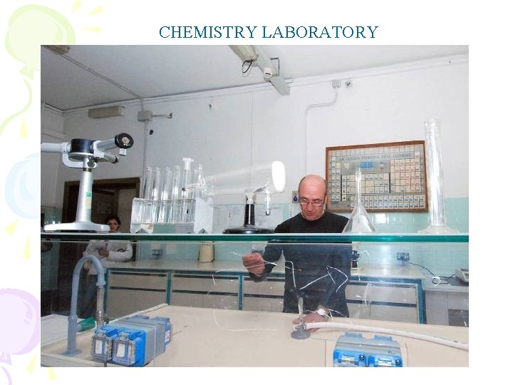 CHEMISTRY LABORATORY CHEMISTRY LABORATORY