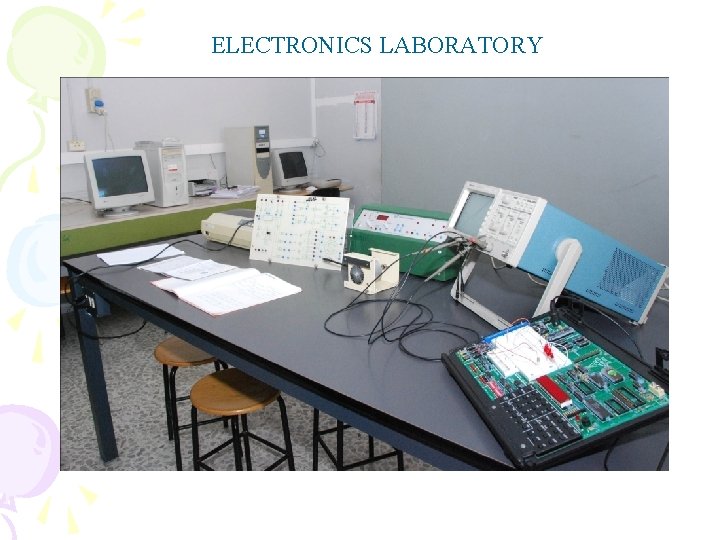 ELECTRONICS LABORATORY ELECTRONICS LABORATORY