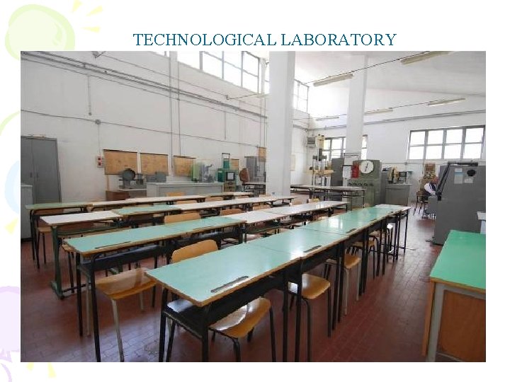 TECHNOLOGICAL LABORATORY TECHNOLOGICAL LABORATORY