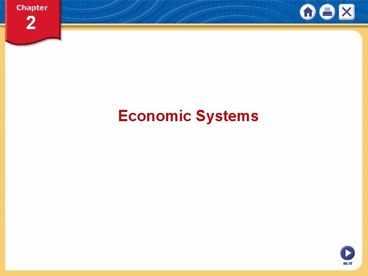 Economic Systems NEXT 