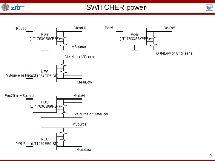 SWITCHER power Clear. Hi Pos 20 SWRef Pos 5 POS (LT 1763 CS 8#PBF) SWITCHER power Clear. Hi Pos 20 SWRef Pos 5 POS (LT 1763 CS 8#PBF)