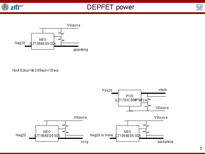 DEPFET power VSource Neg 20 NEG (LT 1964 ES 5 -SD) guardring 16 x DEPFET power VSource Neg 20 NEG (LT 1964 ES 5 -SD) guardring 16 x