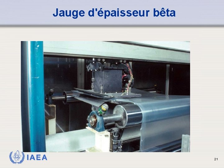 Jauge d'épaisseur bêta IAEA 21 