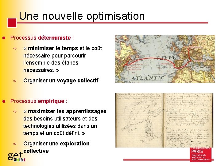 Une nouvelle optimisation l l Processus déterministe : ð « minimiser le temps et