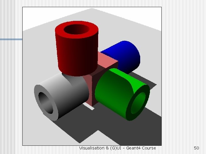 Visualisation & (G)UI - Geant 4 Course 50 