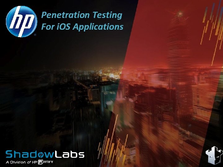 Penetration Testing For i. OS Applications 