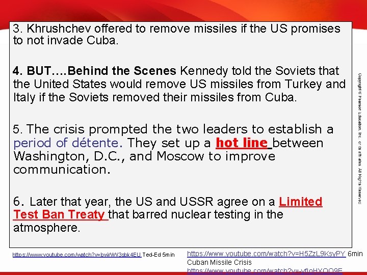 TEKS 8 C: Calculate percent composition and empirical and molecular formulas. 3. Khrushchev offered