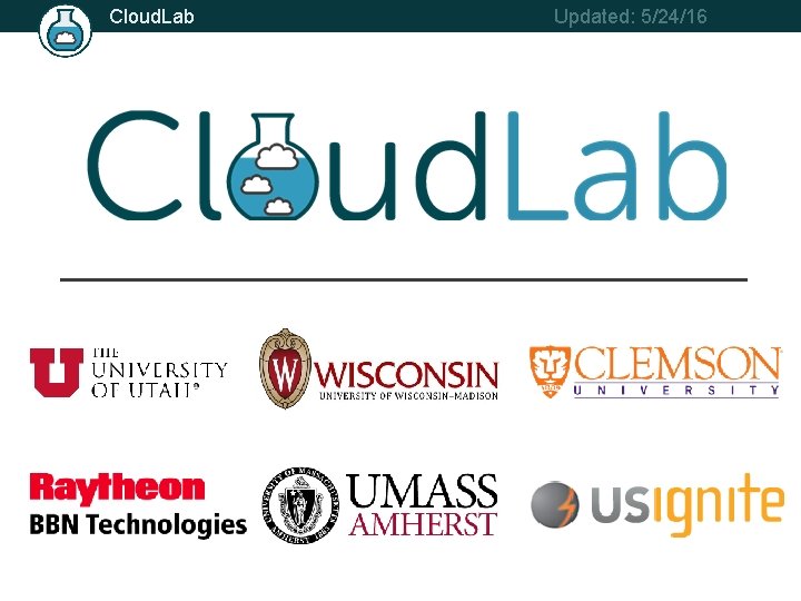 Cloud. Lab Updated: 5/24/16 