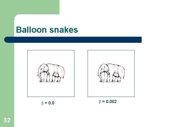 Balloon snakes = 0. 0 32 = 0. 002 