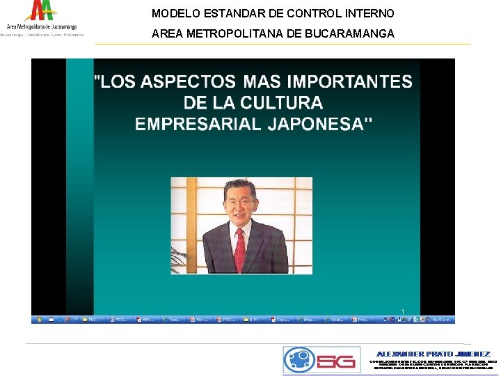 MODELO ESTANDAR DE CONTROL INTERNO AREA METROPOLITANA DE BUCARAMANGA 