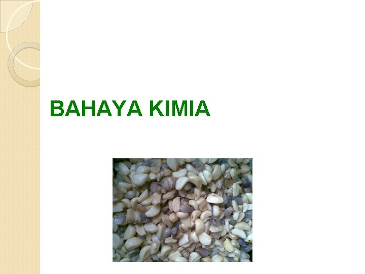 BAHAYA KIMIA 
