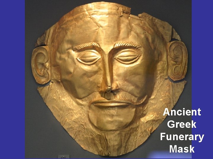 Ancient Greek Funerary Mask 