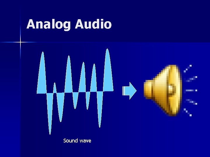 Analog Audio Sound wave 
