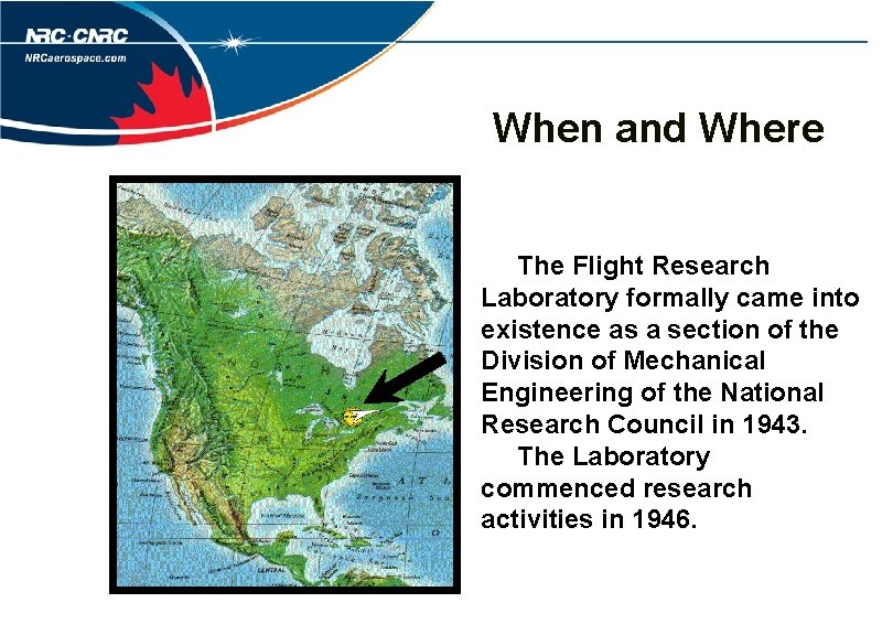 When and Where The Flight Research Laboratory formally came into existence as a section