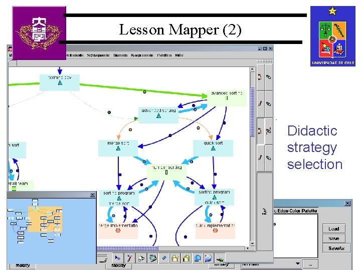 Lesson Mapper (2) Lesson graph vizualization Lesson map Didactic visualization strategy selection 