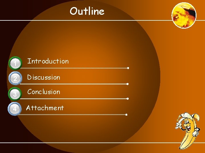 Outline 1 3 Introduction 2 Discussion 3 Conclusion 4 Attachment 