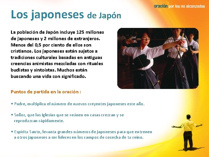 Los japoneses de Japón La población de Japón incluye 125 millones de japoneses y