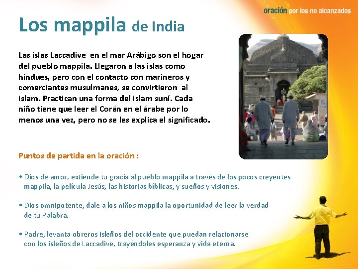 Los mappila de India Las islas Laccadive en el mar Arábigo son el hogar