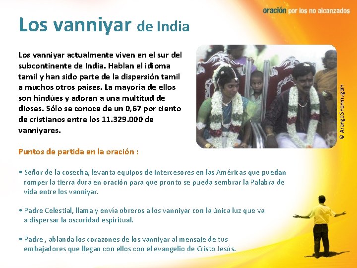 Los vanniyar actualmente viven en el sur del subcontinente de India. Hablan el idioma